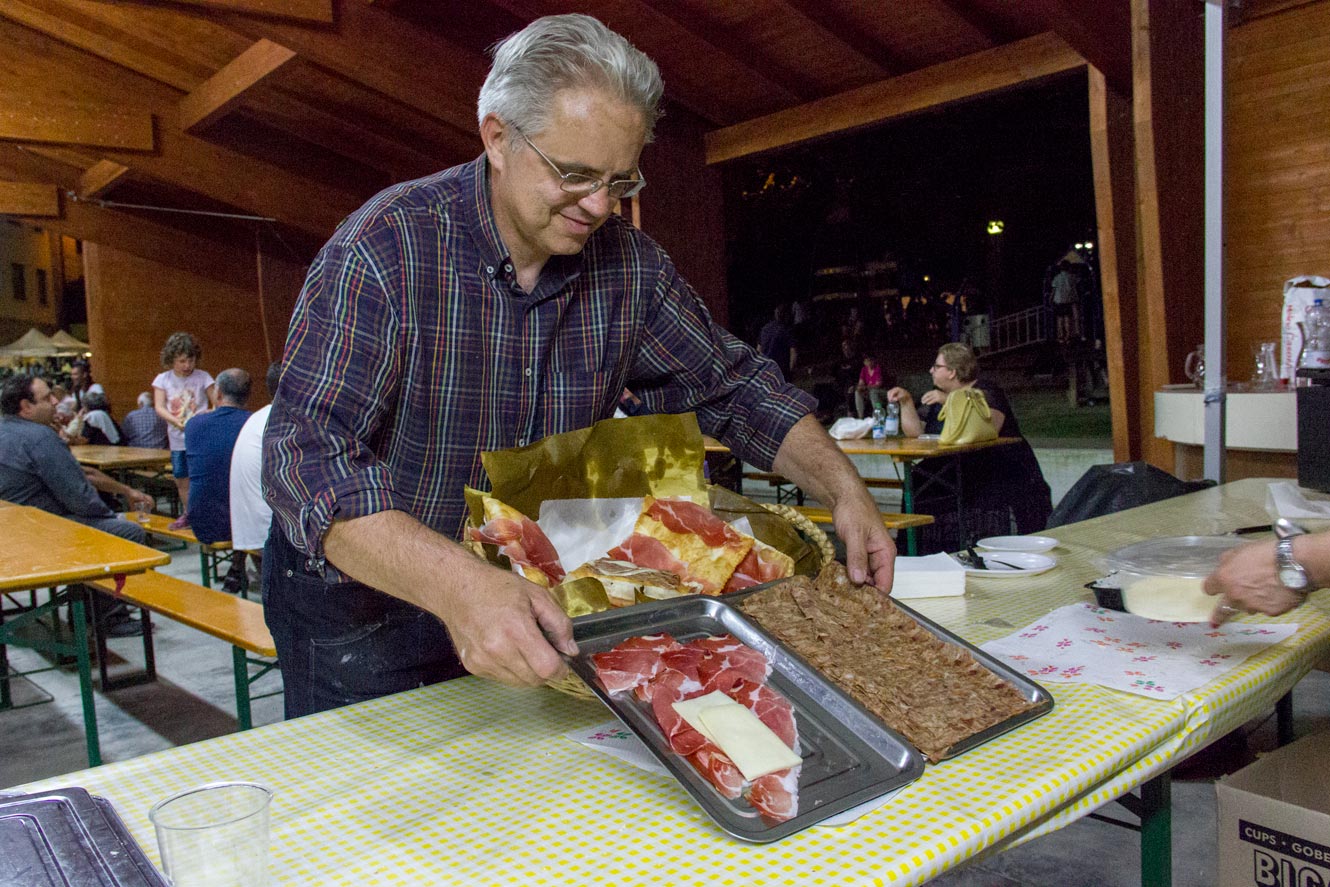 Sagra del Ciaccio gnocco e affettati