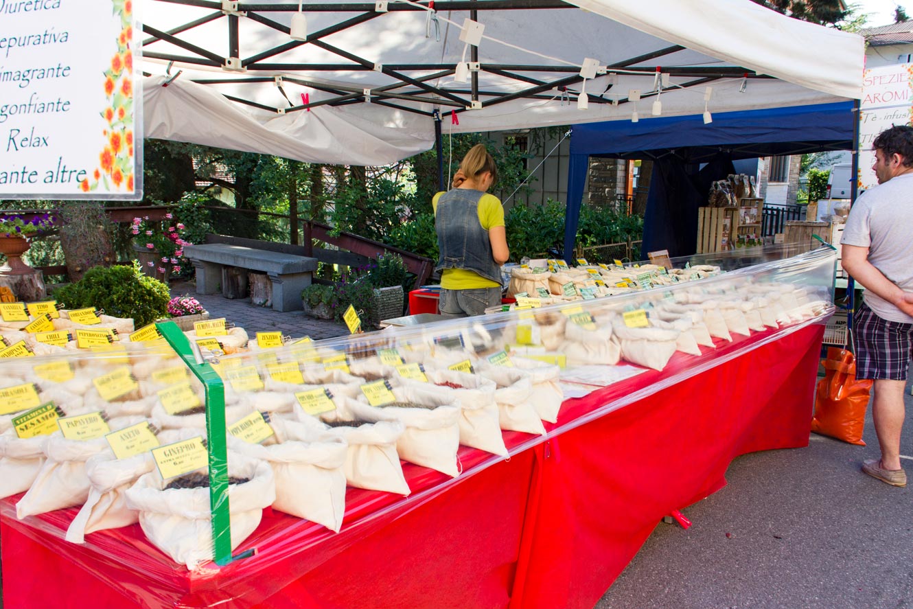 Sagra del Ciaccio stand erboristeria