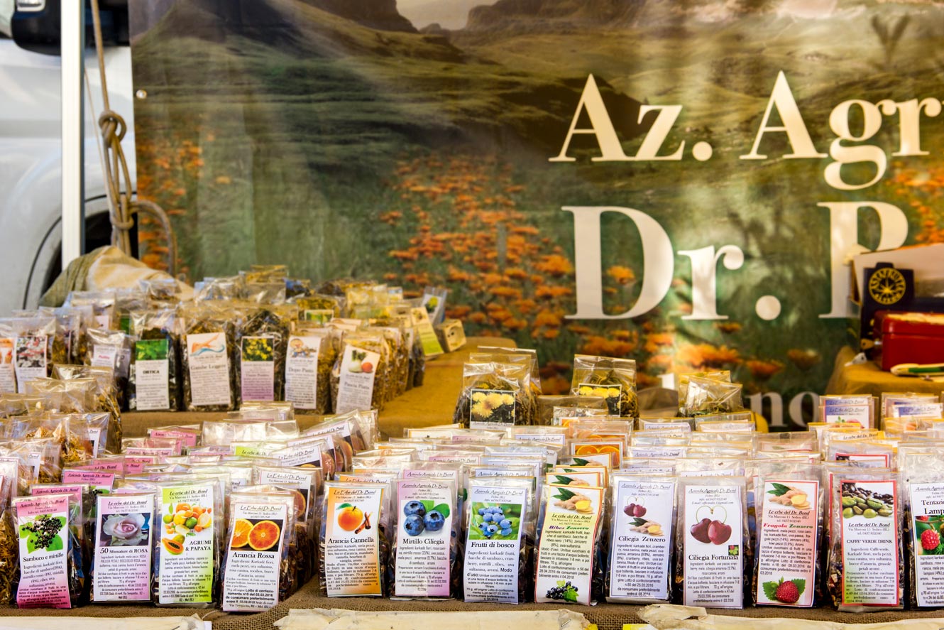 Sagra del Ciaccio stand tisane