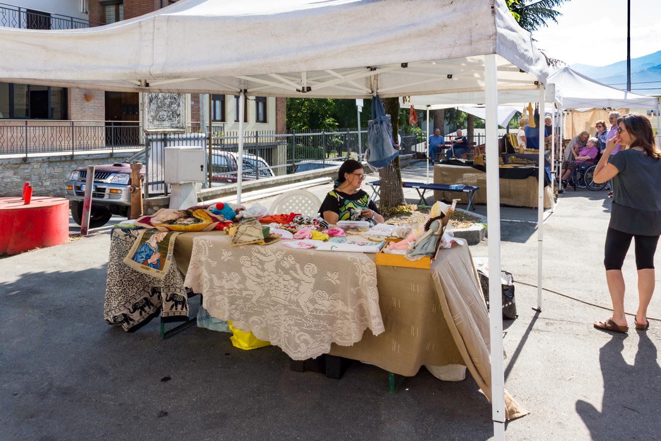 Sagra del Ciaccio stand pizzo